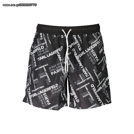 Karl lagerfeld Μαγιό Shorts beachwear KL20MBM08_NERO_BLACK