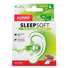 Alpine SleepSoft Ωτοασπίδες Για Τον Ύπνο, Με Θήκη Αποθήκευσης