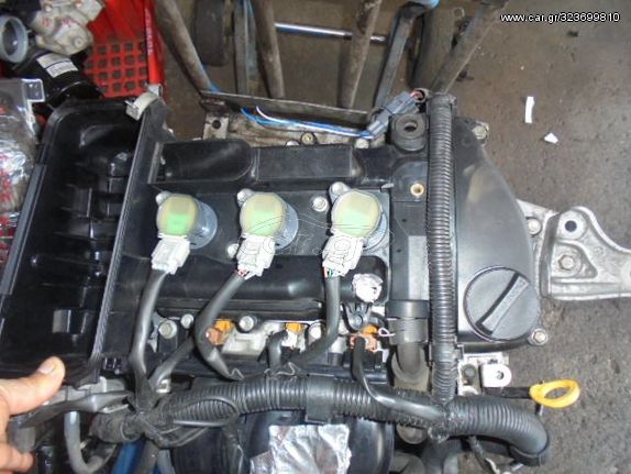 Κινητήρας Κορμός - Καπάκι 1KR για DAIHATSU CUORE (2007 -) VIII 1000 1KR-FE petrol 70 | Kiparissis - The King Of Parts