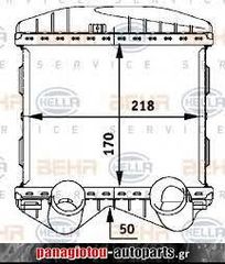 ΨΥΓΕΙΟ INTERCOOLER BEHR-HELLA SMART FORTWO 450 600CC-700CC (BENZINH)