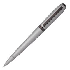 Contour Brushed Chrome Ballpoint Pen Hugo Boss