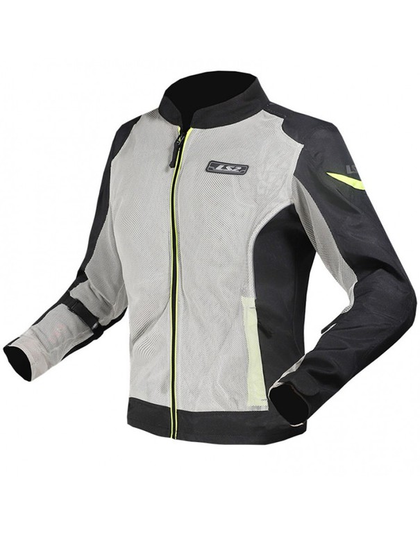 Ls2 Airy Jacket Lady Black/Grey/Yellow