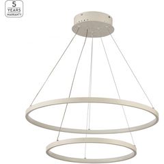 Φωτιστικό Κρεμαστό Se Led 60-40 Morelli Pendant White Mat Home Lighting 77-8134