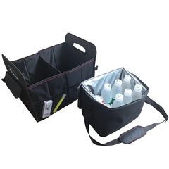 Organizer τσαντα αποθήκευσης αυτοκινήτου + Cooler 42X31X33cm 4CARS 97792