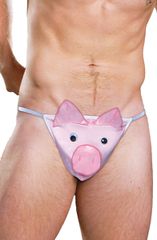 Ανδρικό Bikini Funny Porcusor Ροζ