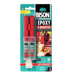 Κόλλα εποξική Bison Epoxy 5 minutes 24ml