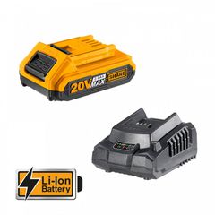 CVLI2006 Σκουπάκι Cyclone Μπαταρίας 20V 120W (1x2.0Ah) - ΜΕ ΜΠΑΤΑΡΙΑ & ΦΟΡΤΙΣΤΗ - INGCO (#CVLI2006)-thumb-2