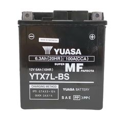 Μπαταρία YTX7L-BS μαύρο κουτί (ξεχωριστά υγρά) YUASA
