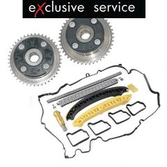 ΜΕ ΤΟΠΟΘΕΤΗΣΗ ΣΕΤ ΧΡΟΝΙΣΜΟΥ MERCEDES BENZ M271 W203 W204 W211 Γρανάζια εισαγωγής εξαγωγής A2710501347 A2710510203 -thumb-1