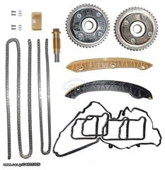 ΜΕ ΤΟΠΟΘΕΤΗΣΗ ΣΕΤ ΧΡΟΝΙΣΜΟΥ MERCEDES BENZ M271 W203 W204 W211 Γρανάζια εισαγωγής εξαγωγής A2710501347 A2710510203 -thumb-2