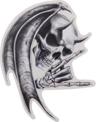 Αυτοκόλλητο Sticker mini skull devil Size: 6,8 x 8,5 cm
