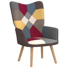 Πολυθρόνα Relax Σχέδιο Patchwork Υφασμάτινη 328183