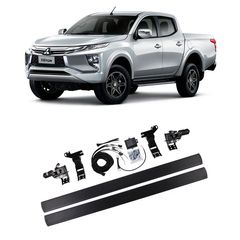 Mitsubishi L200 (Triton) 2019+ Ηλεκτρικά Σκαλοπάτια [Phantom]