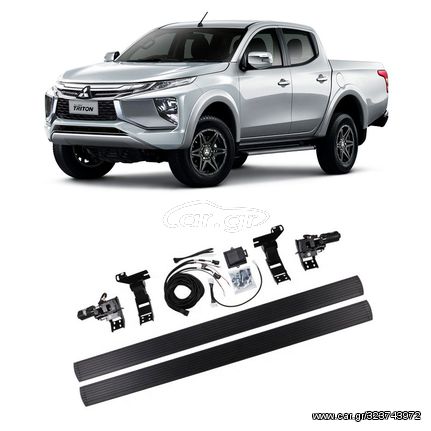 Mitsubishi L200 (Triton) 2019+ Ηλεκτρικά Σκαλοπάτια [Phantom]