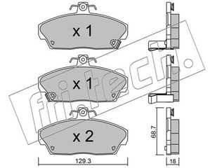 ΣΕΤ ΤΑΚΑΚΙΑ ΕΜΠΡΟΣ FRITECH 1770 450221SK3E01 45022S6DE01 45022S6DE50 45022S6DE51 45022S74E10 45022S74E50 45022SK3E00 45022ST3E00 45022ST3E01 45022ST3E10 45022ST3E11 45022ST3E30 GBP90315 GBP90315AF GB