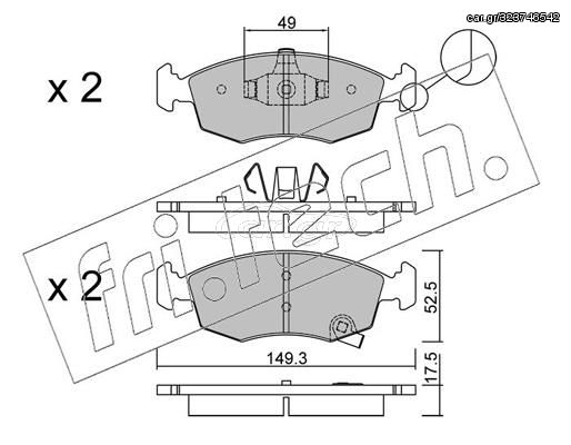 ΣΕΤ ΤΑΚΑΚΙΑ ΕΜΠΡΟΣ  2835 6001073454 68102483AA 77366212 77366274 77366378 77365927 77365945 77366212 77366378 77368668 68102483AA 77366274 77366378