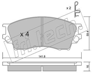 ΣΕΤ ΤΑΚΑΚΙΑ ΕΜΠΡΟΣ FRITECH  4890 1U1C3328Z 1U1K3328Z T0Y03323Z T0Y03328Z TA013323Z TA013328Z TBY73323Z TBY73328Z TCY13323Z TCY23323Z TCY73323Z TCY73328Z U0Y93323Z U0Y93328Z UGY23323Z