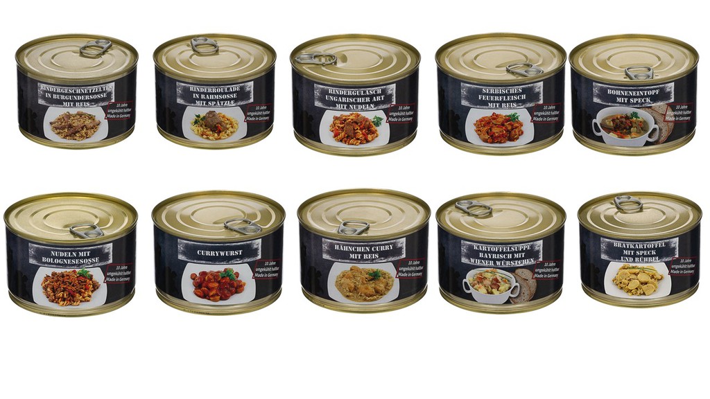 Έτοιμα γεύματα σε κονσέρβα 400gr