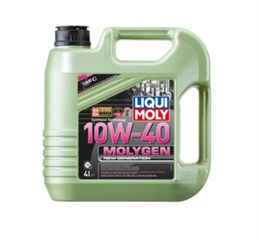LIQUI MOLY 10W-40 MOLYGEN 4L 8538 Υψηλών επιδόσεων λεπτόρρευστο λιπαντικό κινητήρα για χρήση όλο το έτος. Μη συμβατικά βασικά λιπαντικά σε συνδυασμό με υπερσύγχρονη τεχνολογία πρόσθετων, καθώς και με
