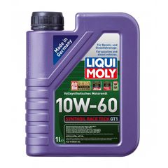 LIQUI MOLY 10W-60 SYNTHOIL RACE TECH 1L 8908 Συνθετικό λεπτόρρευστο λιπαντικό κινητήρων για ακραίες συνθήκες χρήσης. Εξαιρετική ασφάλεια λίπανσης, τέλεια πίεση λιπαντικού και μέγιστη προστασία από τι