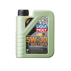 5W-30 MOLYGEN LIQUI MOLY 1L 9047 Χαμηλού ιξώδους, λεπτόρρευστο λιπαντικό κινητήρων υψηλής τεχνολογίας με μεγάλη αντοχή σε διάτμηση. Συνδυασμένο με καινοτόμο τεχνολογία πρόσθετων και το ειδικό πρόσθετ