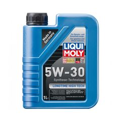 LIQUI MOLY 5W-30 LONGTIME HIGH TECH 1L 9506 Ημισυνθετικό λεπτόρρευστο λιπαντικό κινητήρων με εξαιρετικά υψηλά αποθέματα ισχύος. Διασφαλίζει ακόμη και σε παρατεταμένα διαστήματα αλλαγής λαδιών (έως κα