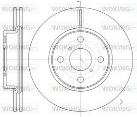 D6116910 - ΔΙΣΚΟΠΛΑΚΑ -YARIS D6116910 435120D060