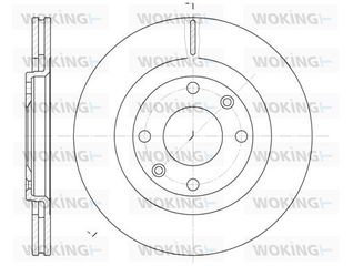 D624010 - ΔΙΣΚΟΠΛΑΚΑ -BERLINGO  D624010 00004246W6 230191 424697 4246B1 4246R3 4246W5 169002 424697 4246B1 4246R3 4246R5 4246W5 4246W6 4346R5 95632048 95667809 96131560