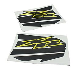 ΣΕΤ ΑΥΤΟΚΟΛΛΗΤΑ FAIRING HONDA XR ΜΑΥΡΟ ΚΙΤΡΙΝΟ