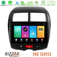 Bizzar FR8 Series Mitsubishi ASX 8core Android13 2+32GB Navigation Multimedia Tablet 10"