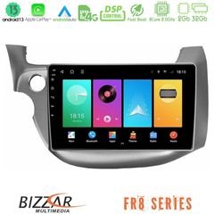 Bizzar FR8 Series Honda Jazz 2009-2013 8core Android13 2+32GB Navigation Multimedia Tablet 10"