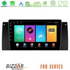 Bizzar FR8 Series BMW 5 Series (E39) / X5 (E53) 8core Android13 2+32GB Navigation Multimedia Tablet 9"