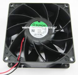 ΑΝΕΜΙΣΤΗΡΑΣ 24V DC 92x92x38mm 2-C 12.2W 0.51A 204m3/h 57dBA ΡΟΥΛΕΜΑΝ