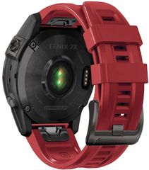 Tech-Protect Tech-Protect Λουράκι Σιλικόνης Iconband Garmin Fenix 5/6/6 Pro/7 (22mm) - Red (9589046921476)