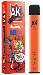 Ηλεκτρονικός Ναργιλές Atomic E-Shisha Energy Drink Ice 2ml 700 Puff - Χωρίς Νικοτίνη