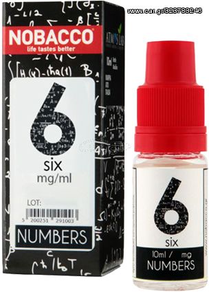 Υγρό Αναπλήρωσης Numbers Six 10ml