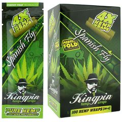 KingPin Hemp Blunts Wraps Πουρόφυλλα - Spanish Fly