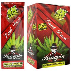 KingPin Hemp Blunts Wraps Πουρόφυλλα - Laid Back