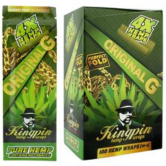 KingPin Hemp Blunts Wraps Πουρόφυλλα - Original