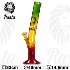 Γυάλινο Bong Rasta Hangover 33cm - 0663N