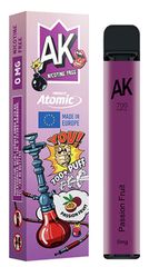 Ηλεκτρονικός Ναργιλές Atomic E-Shisha Passion Fruit 2ml 700 Puff - Χωρίς Νικοτίνη