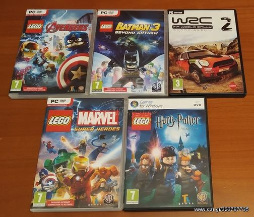 5 PC GAMES +3 PC GAMES ΔΩΡΟ!