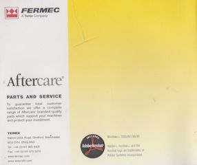 FERMEC POWERSHIFT 860-960-965 PARTS MANUAL FOR  RANGE OF BACKHOE-LOADERS - CD ΜΕ ΤΟ ΕΓΧΕΙΡΙΔΙΟ ΑΝΤΑΛΛΑΚΤΙΚΩΝ ΤΩΝ ΦΟΡΤΩΤΩΝ-ΕΚΣΚΑΦΕΩΝ FERMEC 860-960-965 POWERSHIFT-thumb-2