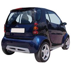 Diffuser Πίσω Προφυλακτήρα Για Smart Fortwo 450 98-04 Από Abs Πλαστικό 1 Τεμάχιο