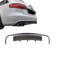 Diffuser Πίσω Προφυλακτήρα Για Audi A4 B8 12-15 Facelift Sedan/Avant S4 Look Από Abs Πλαστικό 1 Τεμάχιο