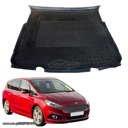 Πατάκι Πορτ-Παγκάζ 3D Σκαφάκι Για Ford S-Max 06-15 Μαύρο 01-364 PEX