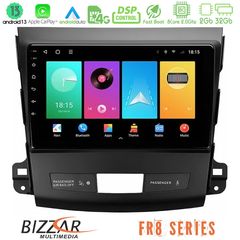 Bizzar FR8 Series Mitsubishi Outlander/Citroen C-Crosser/Peugeot 4007 8core Android13 2+32GB Navigation Multimedia Tablet 9"