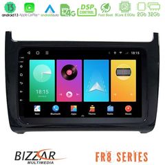Bizzar FR8 Series Vw Polo 8core Android13 2+32GB Navigation Multimedia Tablet 9"