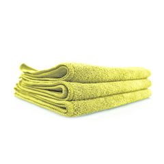 WORKHORSE PROFESSIONAL GRADE MICROFIBER TOWELS 40x40cm (3ΤΜΧ) CHEMIICAL GUYS ΕΠΑΓΓΕΛΜΑΤΙΚΗ ΠΡΑΣΙΝΗ ΠΕΤΣΕΤΑ 