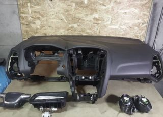 Ford Focus (2011-2018)  Σετ αερόσακων Airbag κομπλέ με ταμπλό (ολόκληρο 'η μεμονωμένα!!!)